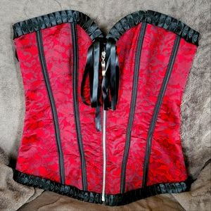 Beautiful satin corset